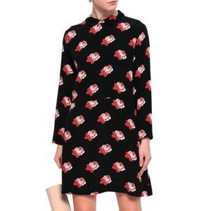 GANNI - Floral-print mini dress - Size 6